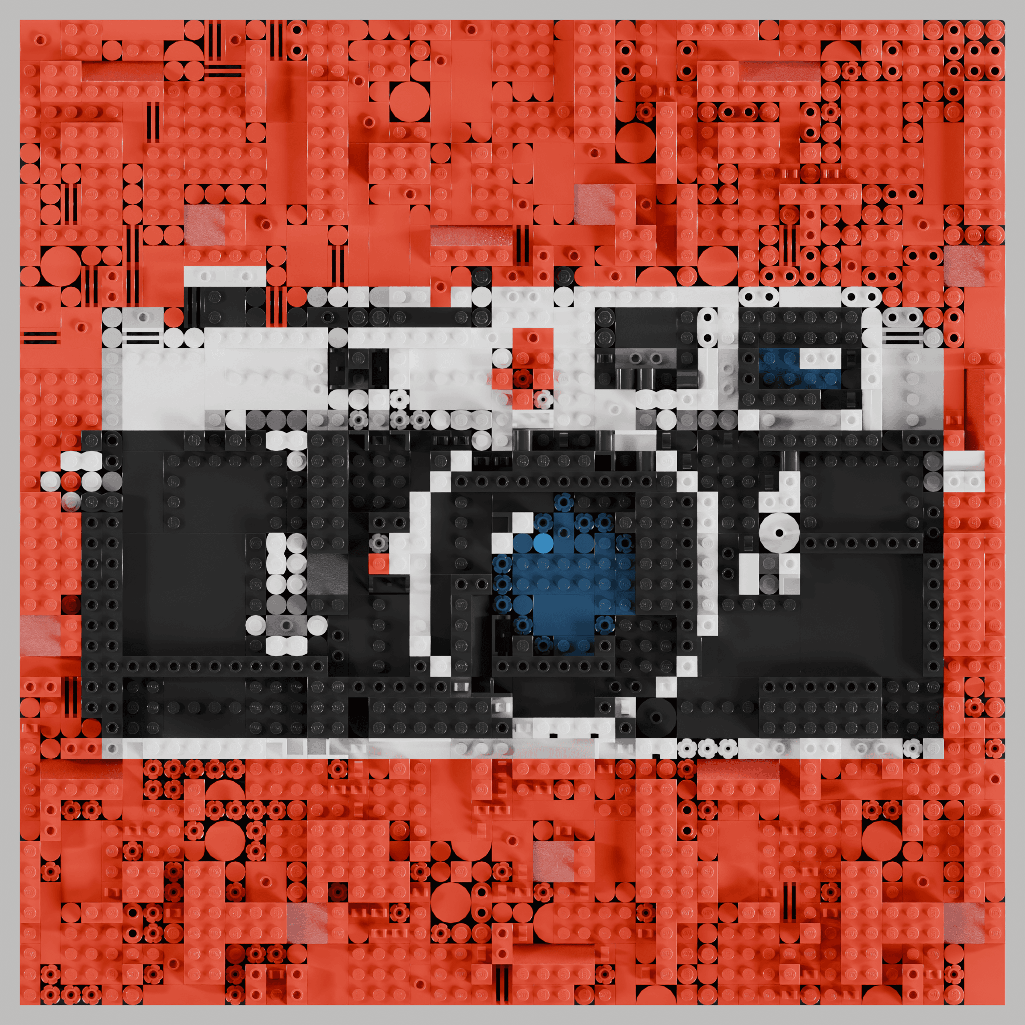 a classic Leica film camera, black with chrome details, side profile