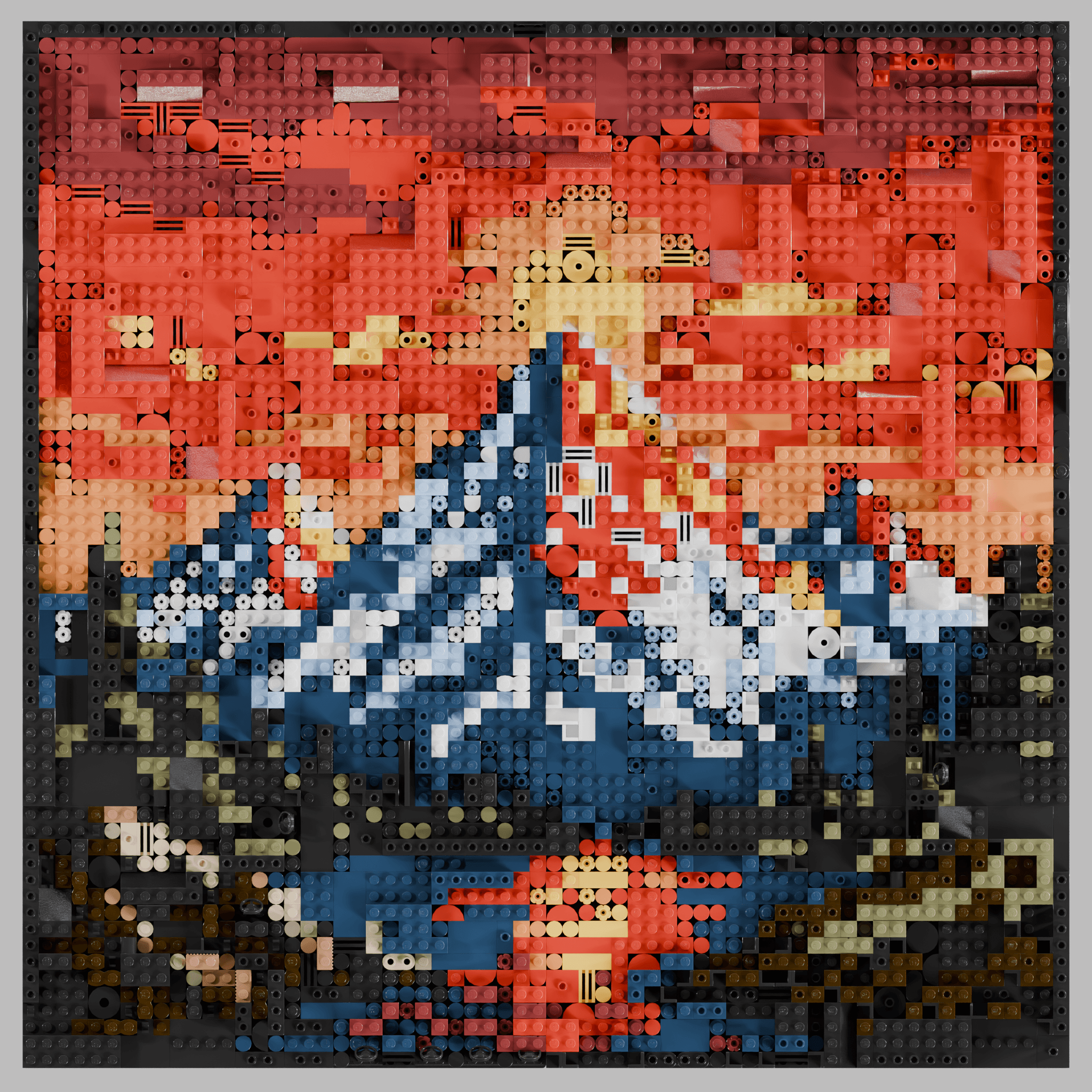 snow-capped mountains at sunset, alpenglow, dramatic sky